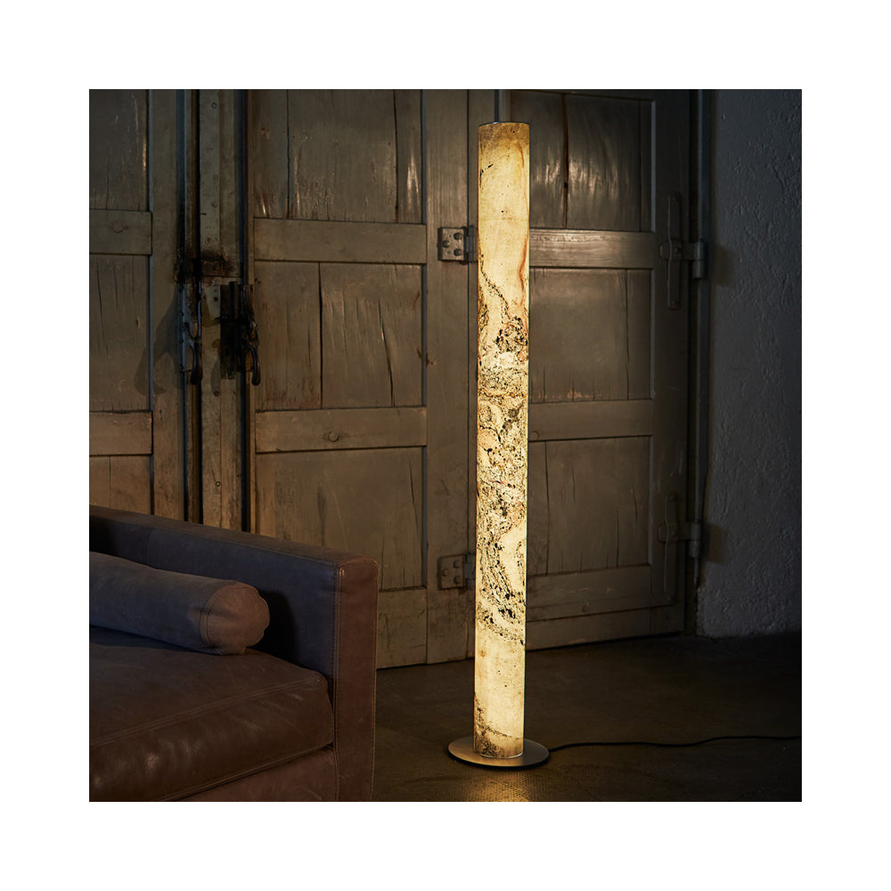LeuchtNatur | Columna | Weissperle | Ø 11 cm x 156 cm