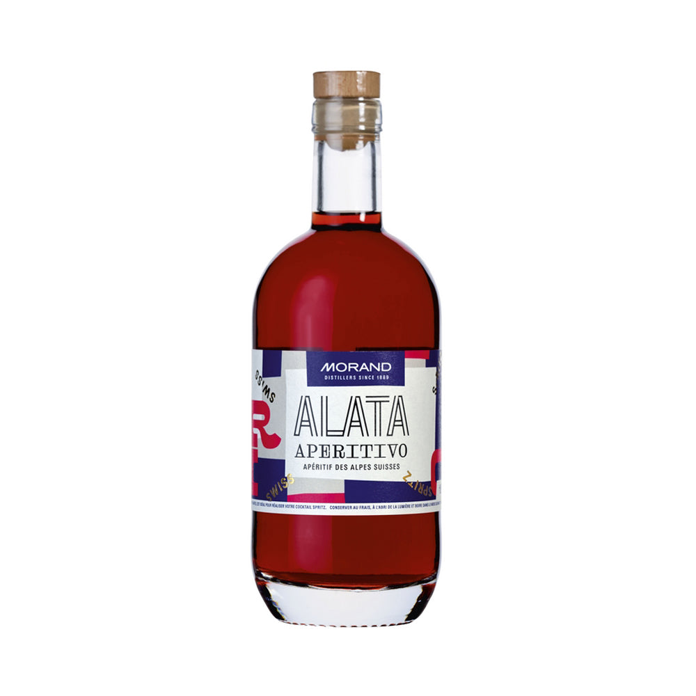 ALATA Apéritivo 18% | 50 cl | Glas Fläschchen mit Trinkbecher