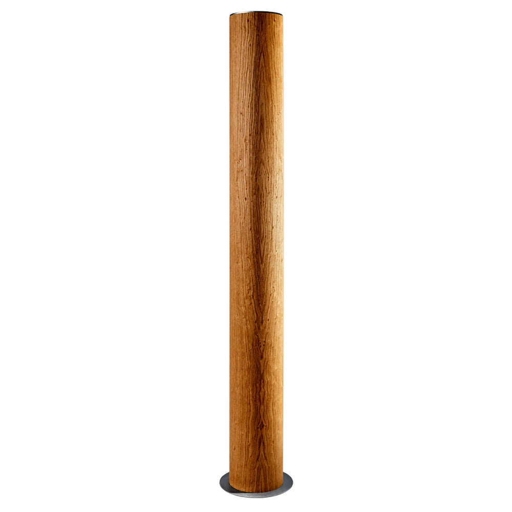LeuchtNatur Lucerna | Schirm aus echter Eiche | Stehleuchte | Ø 18 x 156 cm