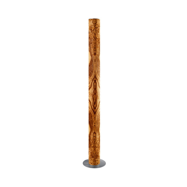 LeuchtNatur | Columna | Olivesche Maser | Ø 11 cm x 156 cm