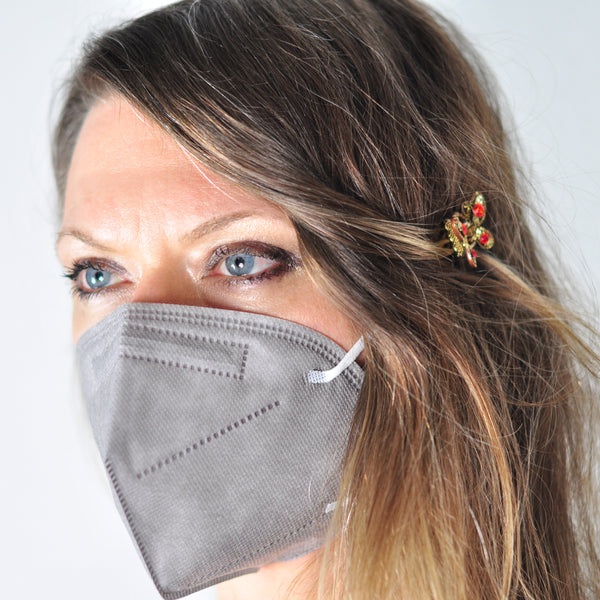 FFP2-Atemschutzmaske Urban Grey (Grau) 20-er Packung